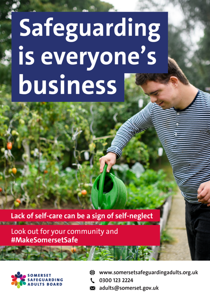 Safeguarding is everyone’s business #MakeSomersetSafe Poster 1
